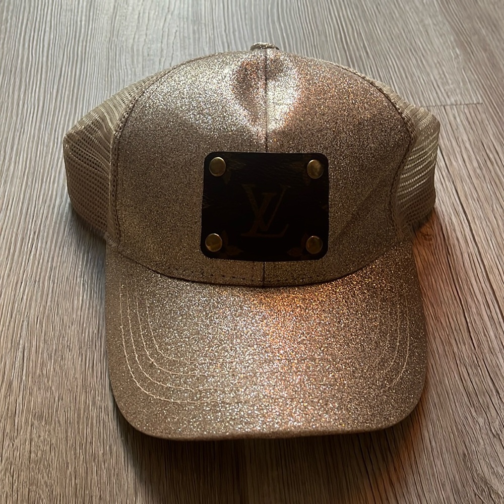 Louis Vuitton Custom Hat by C.C